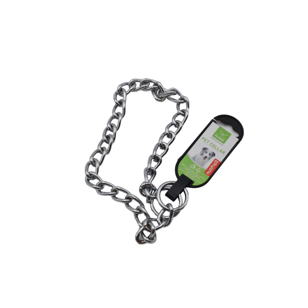 Pet Training Chain Collar Silver 110010604